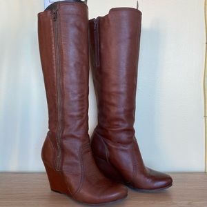 Brown Leather Boots